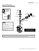 Предварительный просмотр 25 страницы Regency C34-LP11 Owners & Installation Manual