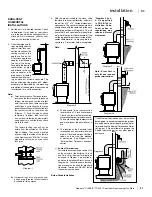 Предварительный просмотр 31 страницы Regency C34-LP11 Owners & Installation Manual