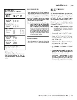 Предварительный просмотр 35 страницы Regency C34-LP11 Owners & Installation Manual