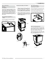 Preview for 7 page of Regency Cascades Series Owners & Installation Manual