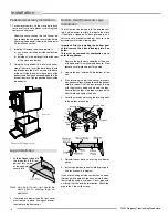 Preview for 8 page of Regency Cascades Series Owners & Installation Manual