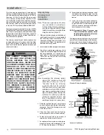 Preview for 12 page of Regency Cascades Series Owners & Installation Manual