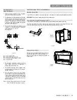 Предварительный просмотр 19 страницы Regency CB40E-LP11 Owners & Installation Manual