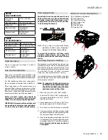 Preview for 71 page of Regency CB40E-LP12 Owners & Installation Manual