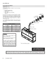 Предварительный просмотр 48 страницы Regency City CV60E Series Owners & Installation Manual