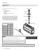 Предварительный просмотр 50 страницы Regency City CV60E Series Owners & Installation Manual