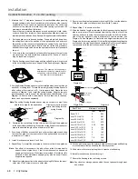 Предварительный просмотр 58 страницы Regency City Series CB40E-LP Owners & Installation Manual