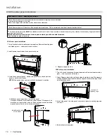 Предварительный просмотр 70 страницы Regency City Series CB40E-LP Owners & Installation Manual