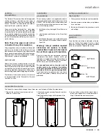 Preview for 23 page of Regency Contura RC500E Owners & Installation Manual