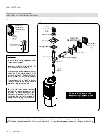 Preview for 28 page of Regency Contura RC500E Owners & Installation Manual