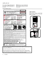 Предварительный просмотр 4 страницы Regency Contura RC500EX Owners & Installation Manual