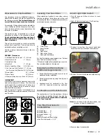 Предварительный просмотр 27 страницы Regency Contura RC500EX Owners & Installation Manual