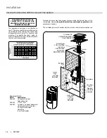 Предварительный просмотр 36 страницы Regency Contura RC500EX Owners & Installation Manual