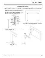 Предварительный просмотр 17 страницы Regency E21-LP1 Owners & Installation Manual