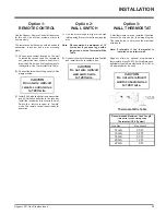 Предварительный просмотр 19 страницы Regency E21-LP1 Owners & Installation Manual