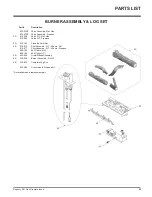 Предварительный просмотр 25 страницы Regency E21-LP1 Owners & Installation Manual