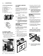 Предварительный просмотр 16 страницы Regency E21-LP10 Owners & Installation Manual