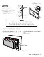 Предварительный просмотр 21 страницы Regency E21-LP10 Owners & Installation Manual