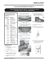 Предварительный просмотр 17 страницы Regency E21-LP2 Owners & Installation Manual