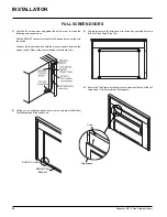 Предварительный просмотр 20 страницы Regency E21-LP2 Owners & Installation Manual