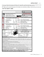 Предварительный просмотр 9 страницы Regency Energy E33-LP10 Owners & Installation Manual