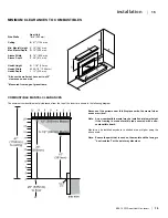 Предварительный просмотр 15 страницы Regency Energy E33-LP10 Owners & Installation Manual