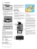 Предварительный просмотр 16 страницы Regency Energy E33-LP10 Owners & Installation Manual