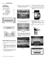 Предварительный просмотр 18 страницы Regency Energy E33-LP10 Owners & Installation Manual