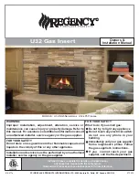 Regency energy U32 Owners & Installation Manual preview