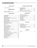 Preview for 4 page of Regency energy U32 Owners & Installation Manual