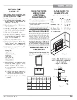 Preview for 9 page of Regency energy U32 Owners & Installation Manual