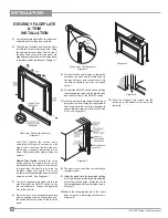 Preview for 16 page of Regency energy U32 Owners & Installation Manual