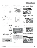 Preview for 19 page of Regency energy U32 Owners & Installation Manual