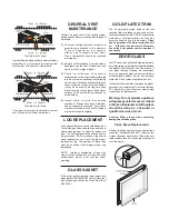 Preview for 34 page of Regency energy U32 Owners & Installation Manual