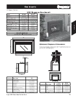 Regency energy U32 Specification Sheet preview