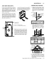 Предварительный просмотр 12 страницы Regency Excalibur P90 Zero Clearance Owners & Installation Manual
