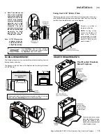 Предварительный просмотр 14 страницы Regency Excalibur P90 Zero Clearance Owners & Installation Manual