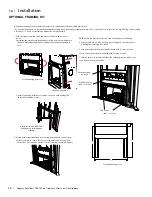 Предварительный просмотр 15 страницы Regency Excalibur P90 Zero Clearance Owners & Installation Manual