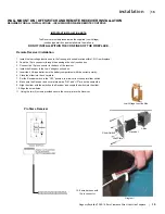 Предварительный просмотр 16 страницы Regency Excalibur P90 Zero Clearance Owners & Installation Manual