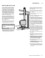 Preview for 17 page of Regency F2400M Owners & Installation Manual