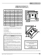 Предварительный просмотр 7 страницы Regency F3000B Owners And Installation Manual