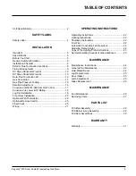 Preview for 3 page of Regency F39-LPG Owners & Installation Manual