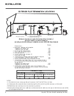 Preview for 8 page of Regency F39-LPG Owners & Installation Manual