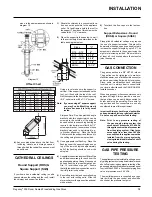 Preview for 15 page of Regency F39-LPG Owners & Installation Manual