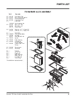 Preview for 29 page of Regency F39-LPG Owners & Installation Manual