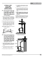 Предварительный просмотр 11 страницы Regency F5102 - AUSTRALIA Owners & Installation Manual