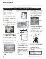 Preview for 8 page of Regency FG38-LPG Owners & Installation Manual