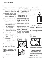 Preview for 6 page of Regency FIREGENIE FG39-LPG Owners & Installation Manual