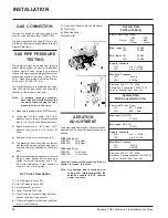 Preview for 16 page of Regency FIREGENIE FG39-LPG Owners & Installation Manual