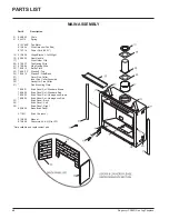 Предварительный просмотр 40 страницы Regency FireGenie PG36D Owners & Installation